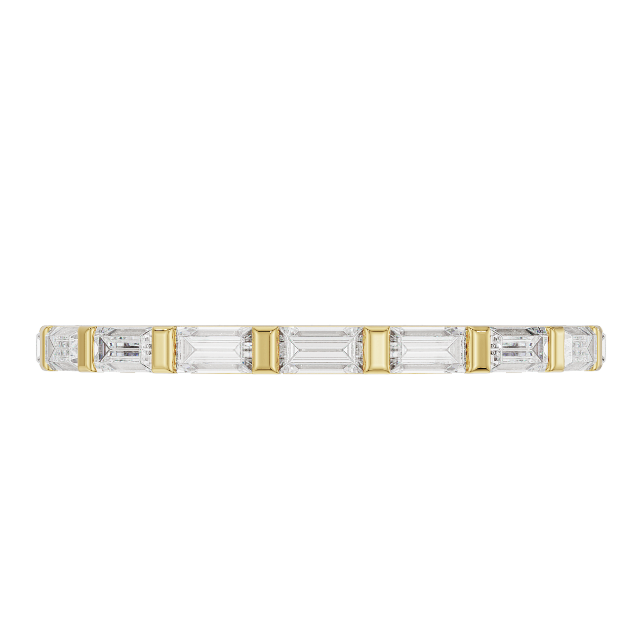 1.5mm Baguette Band