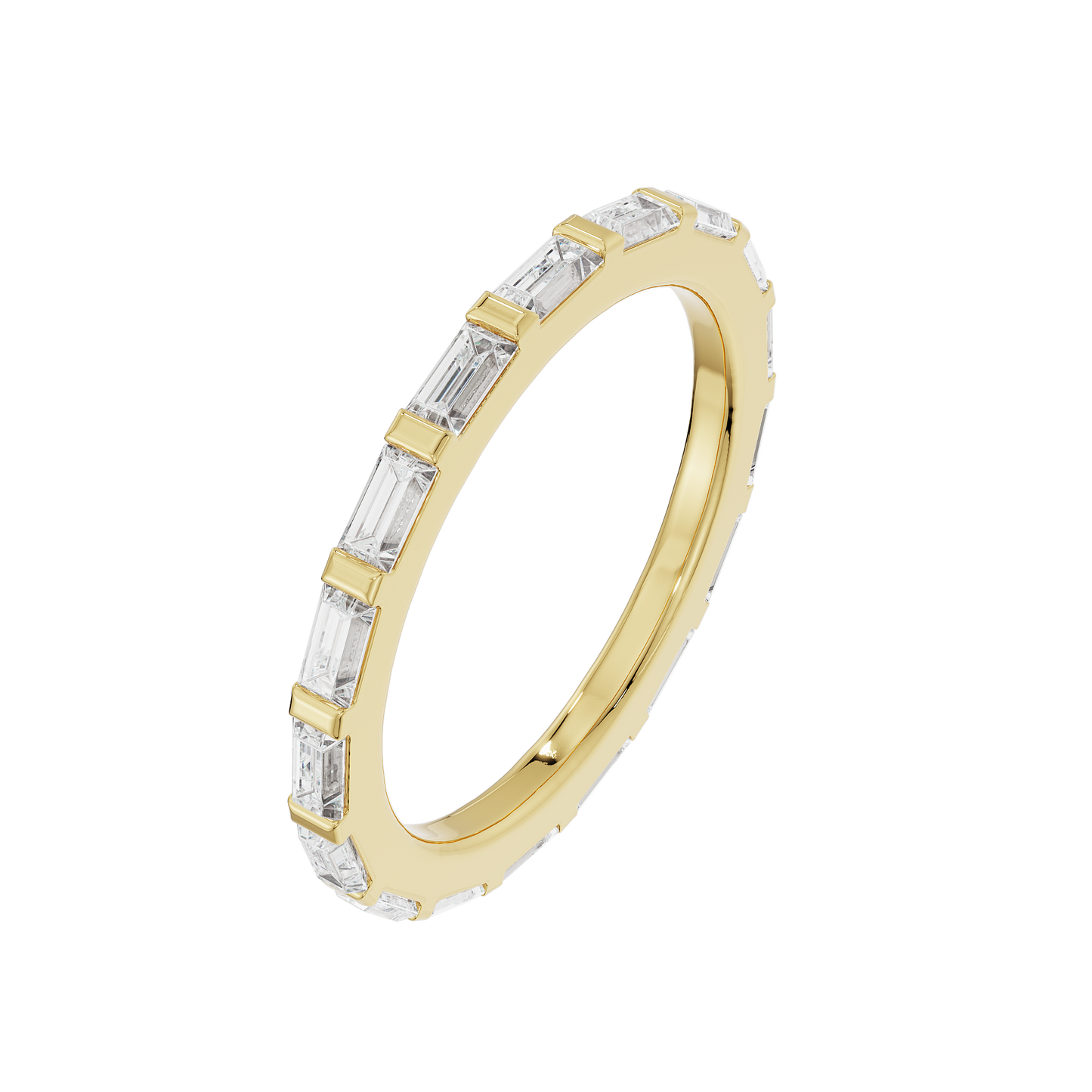 1.5mm Baguette Band
