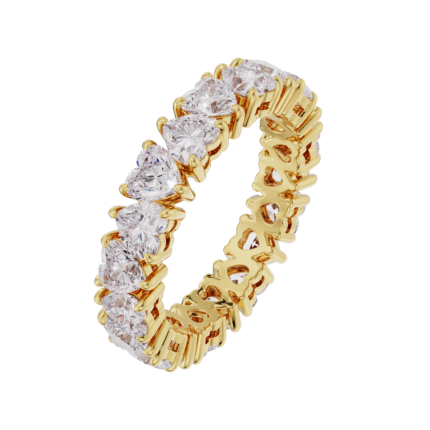 3.5mm Alternating Hearts Band