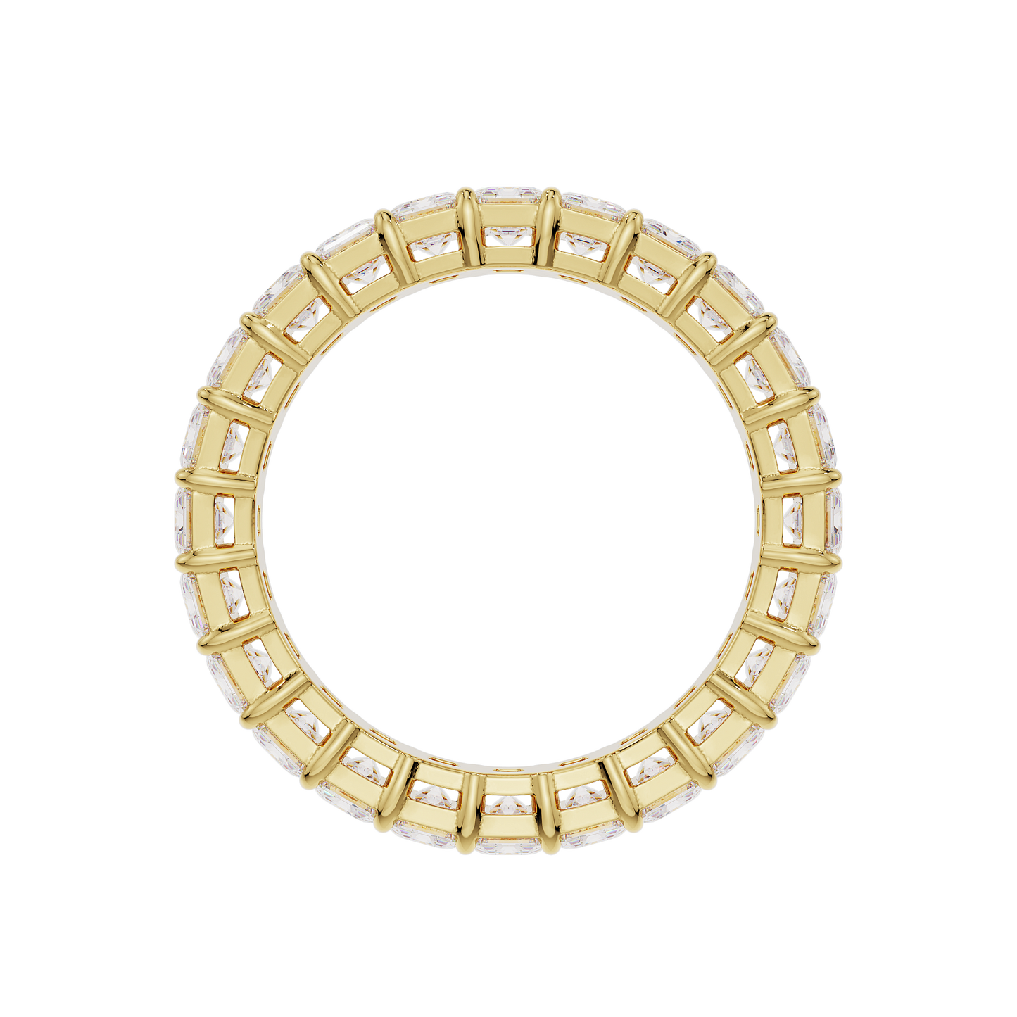 3.5mm Classic Emerald Cut Band