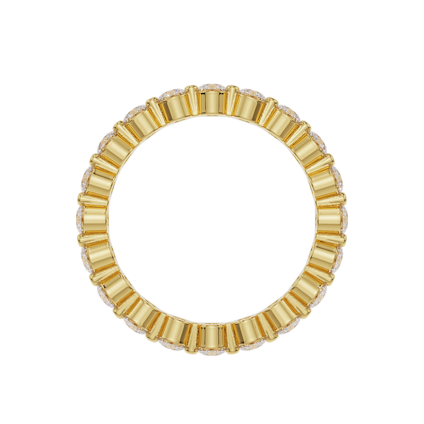 2.5mm Single Prong Round Band