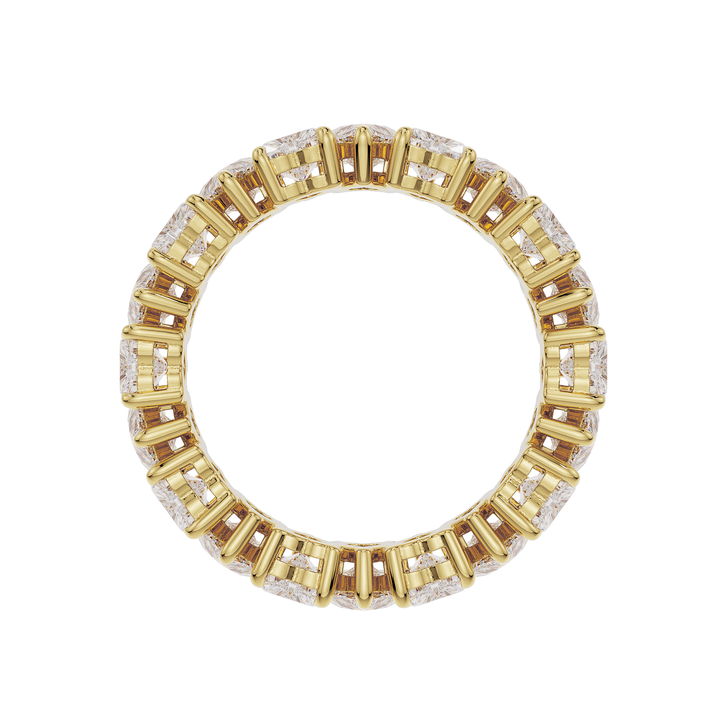 3.5mm Alternating Hearts Band