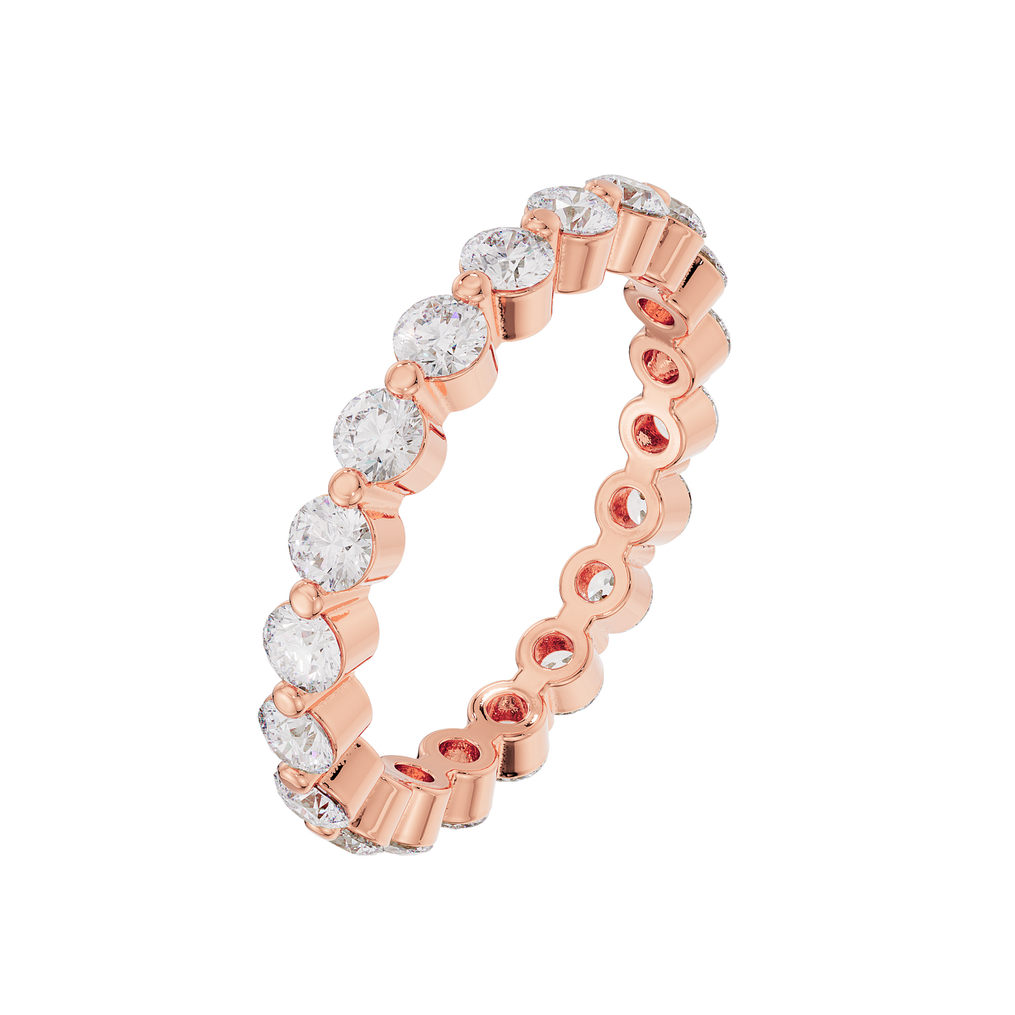 2.5mm Single Prong Round Band