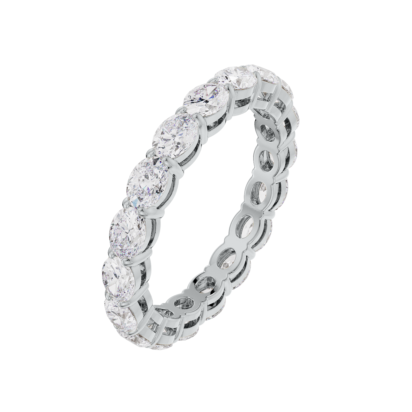 2.5mm Sideways Oval Band