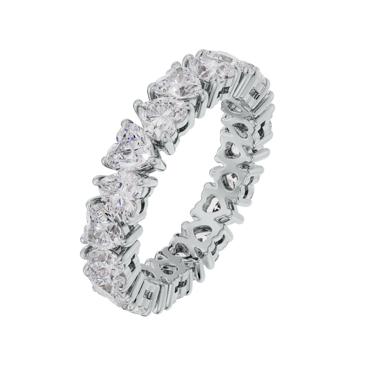 3.5mm Alternating Hearts Band