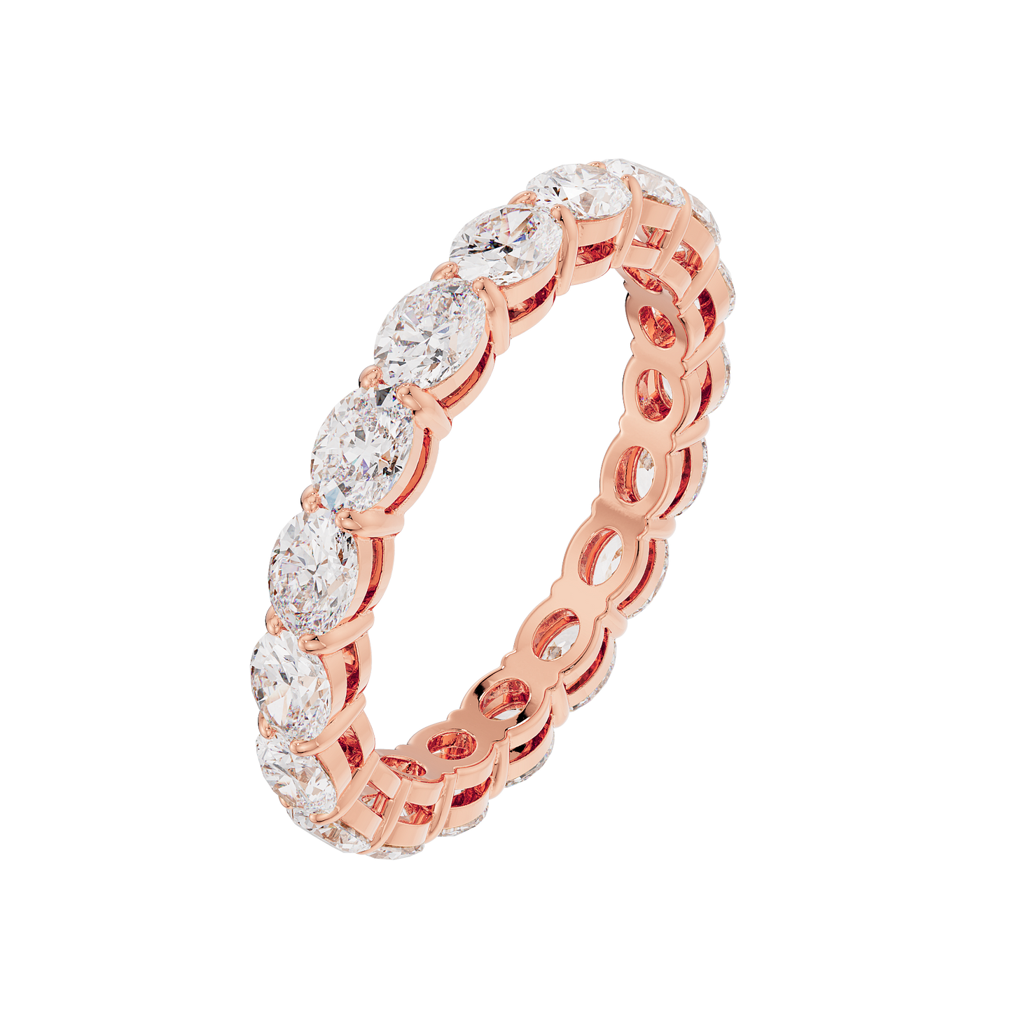 2.5mm Sideways Oval Band