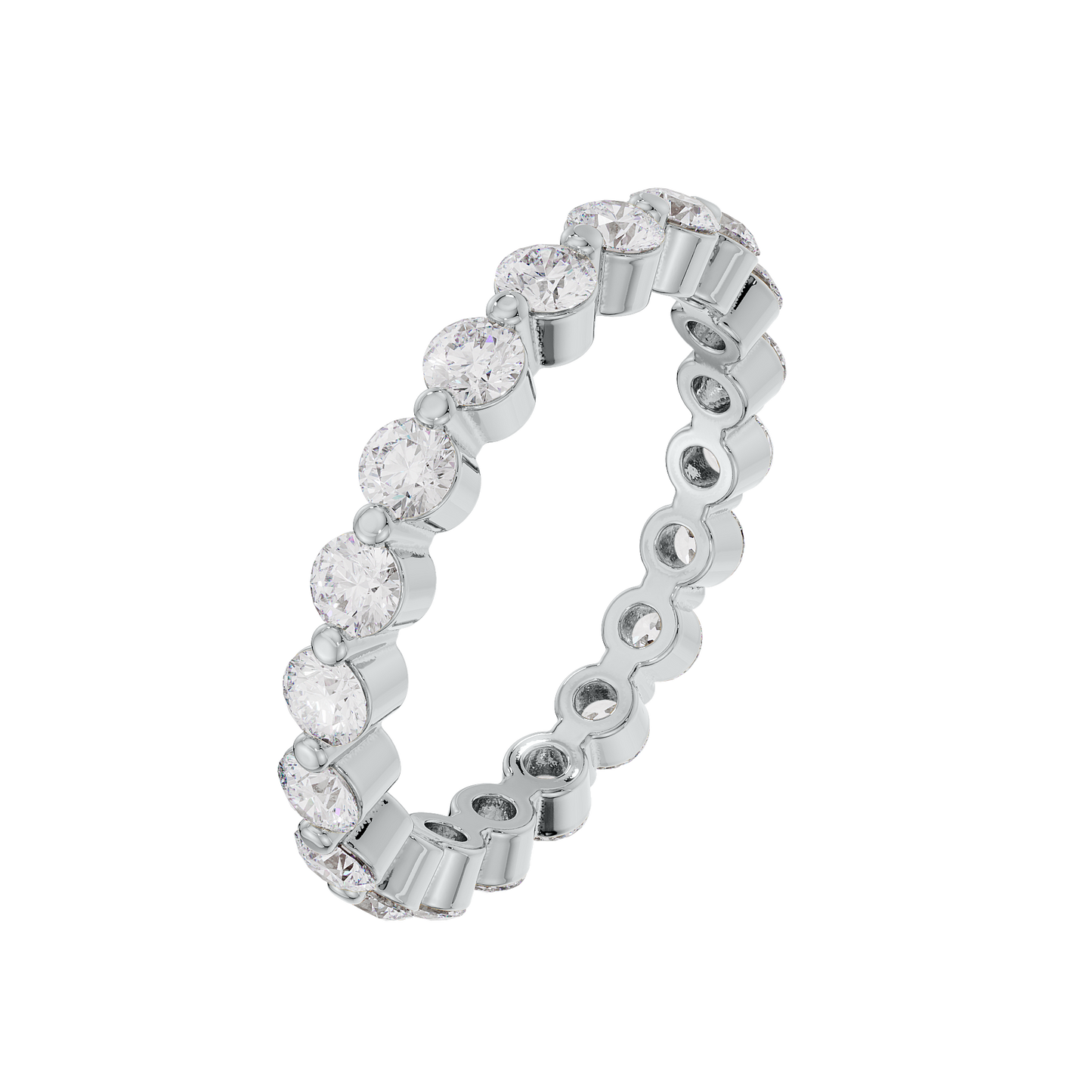 2.5mm Single Prong Round Band