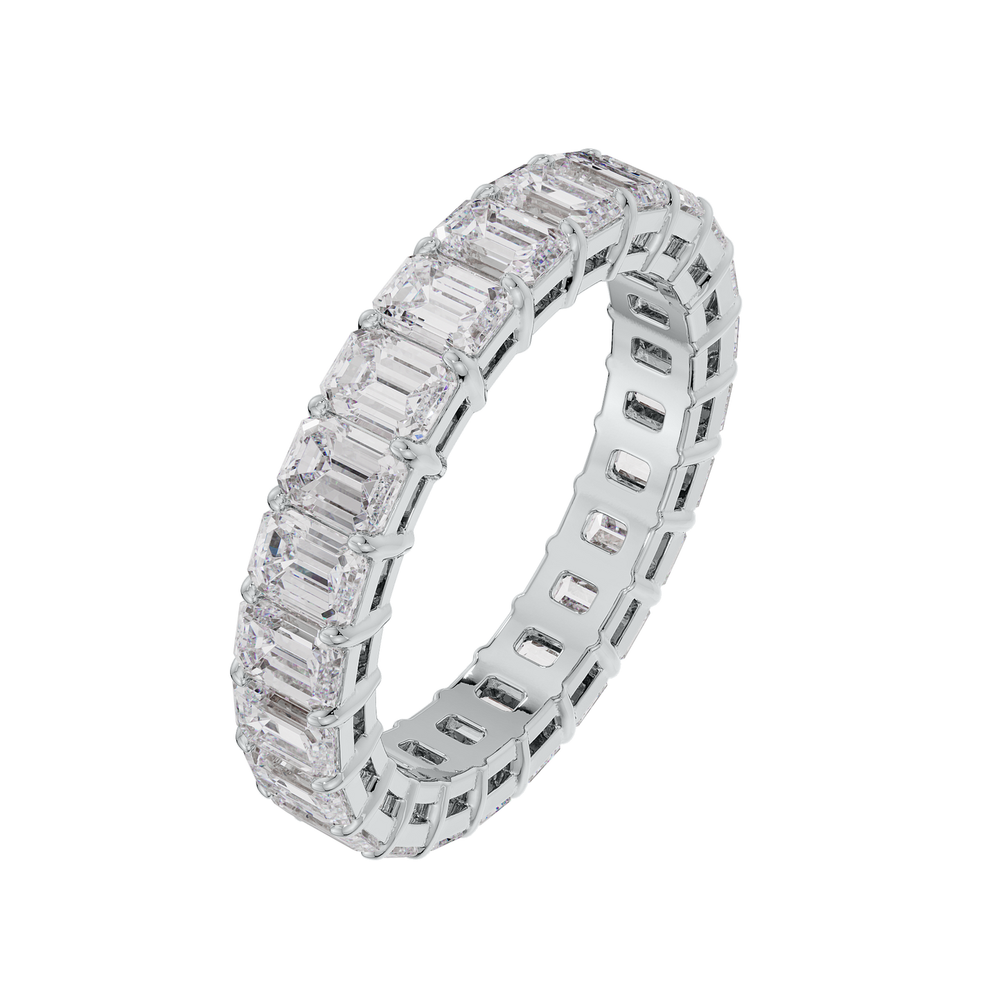 3.5mm Classic Emerald Cut Band