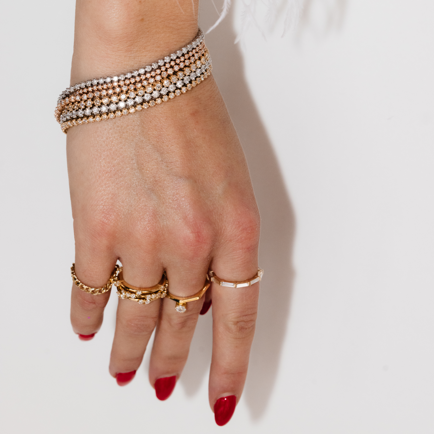 1.5mm Elongated Baguette Band