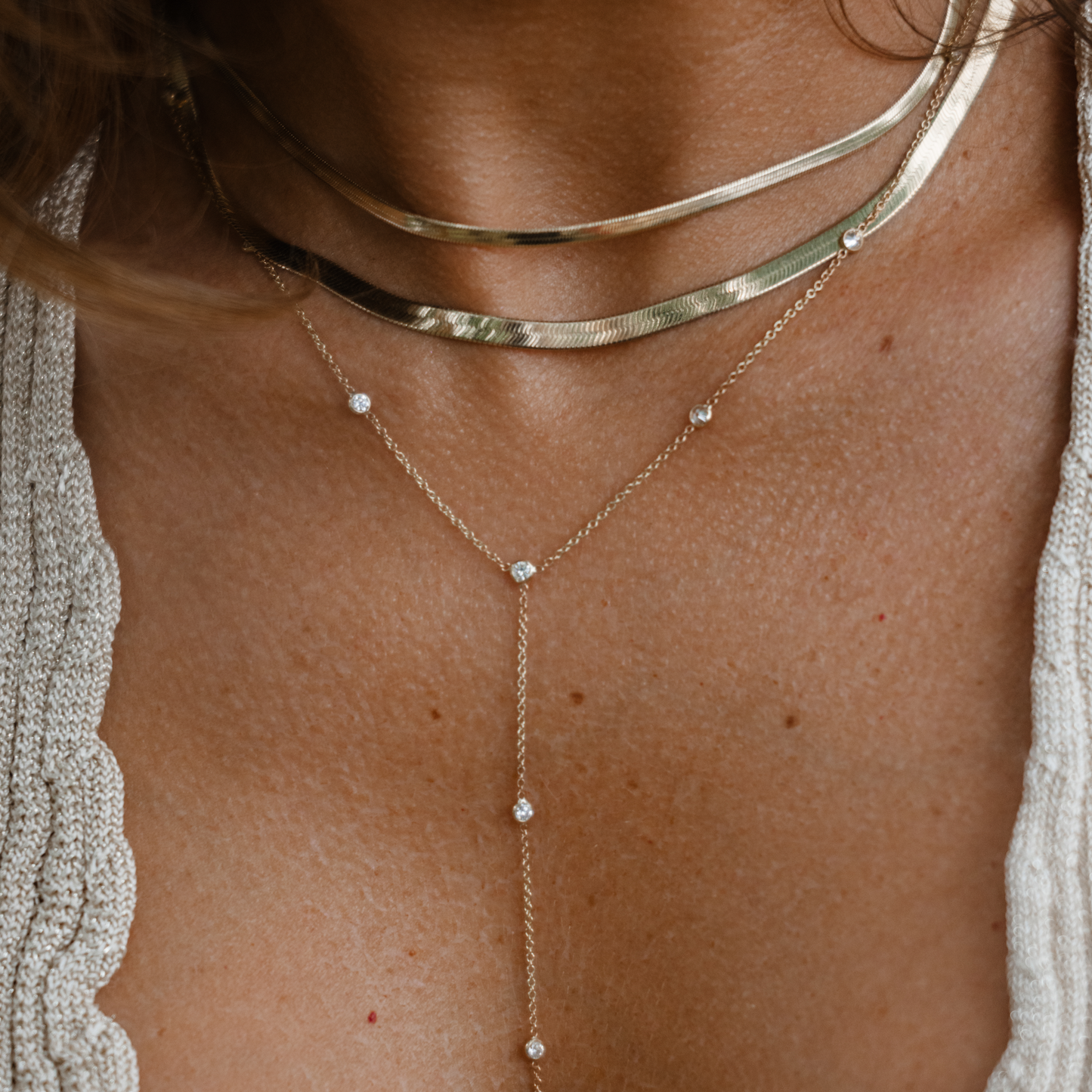 Diamonds on the Chain Lariat