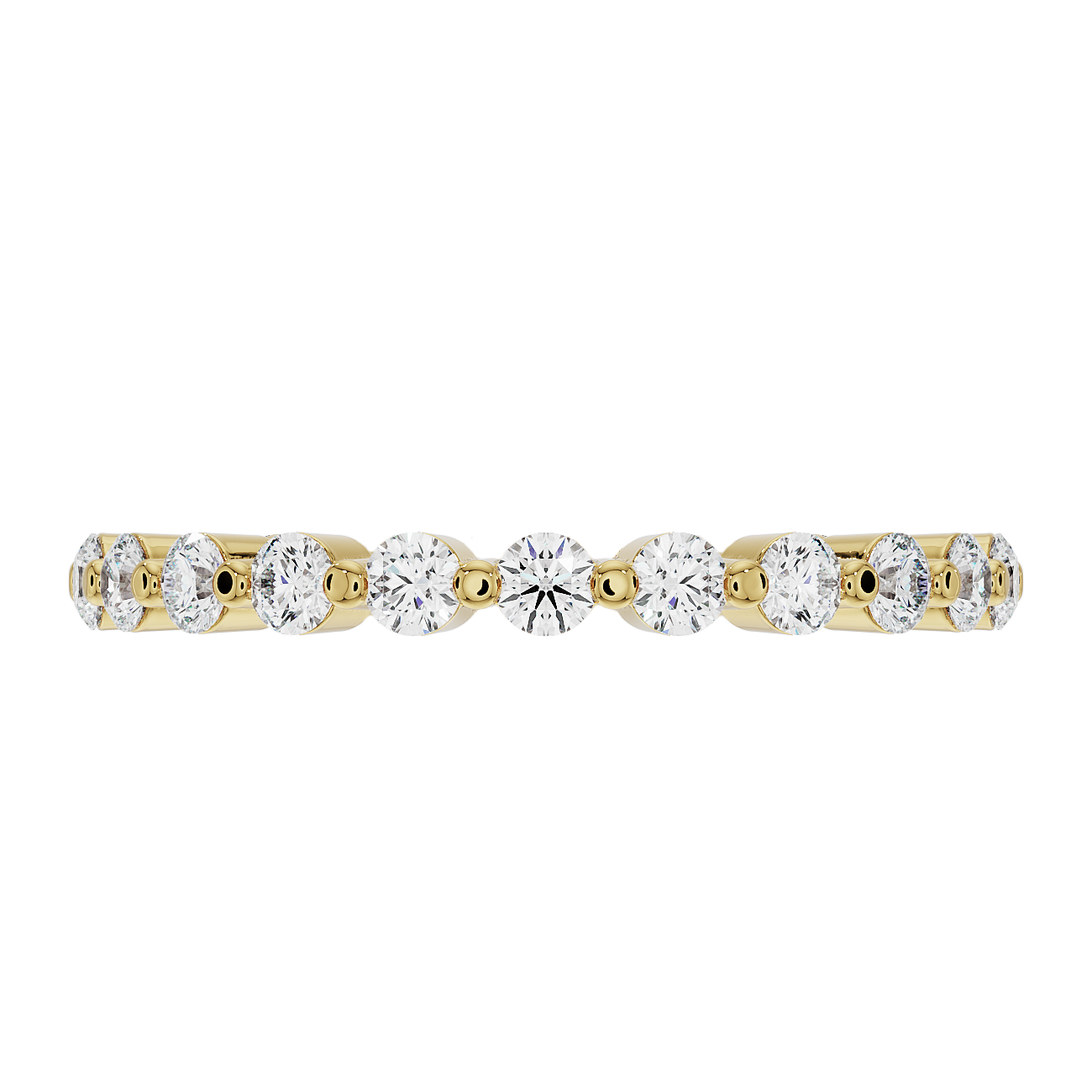 2mm Single Prong Round Band