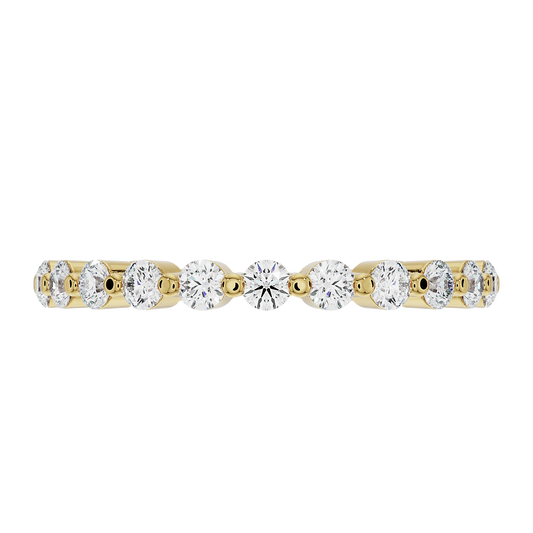 2mm Single Prong Round Band