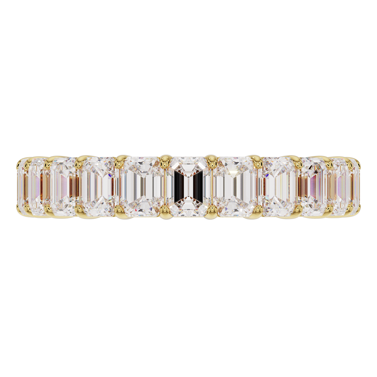 3.5mm Classic Emerald Cut Band