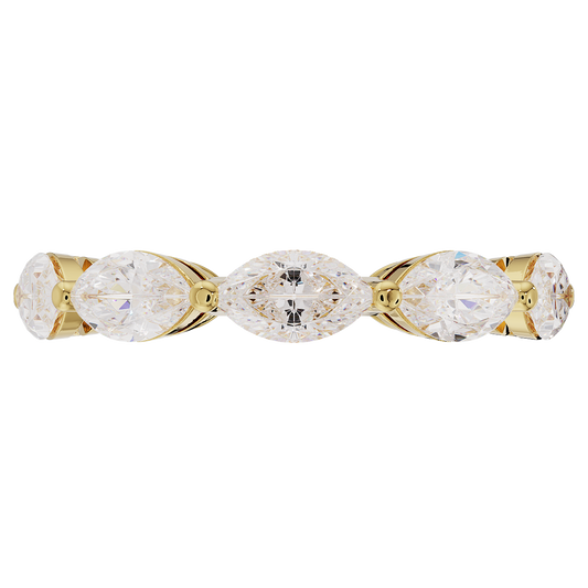 3.5mm Single Prong Marquise Band