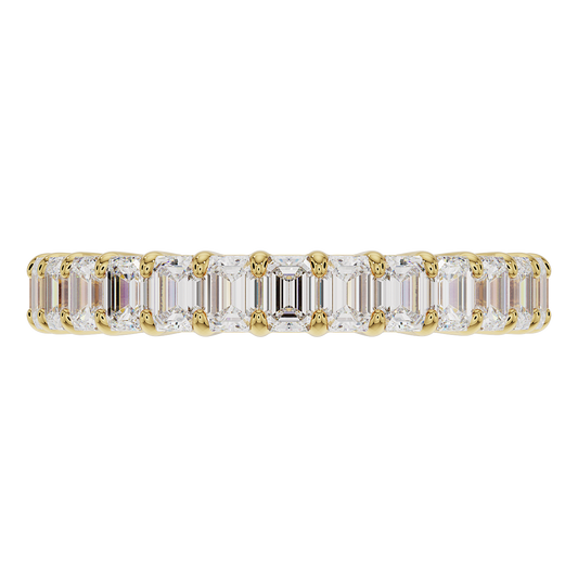 3mm Classic Emerald Cut Band