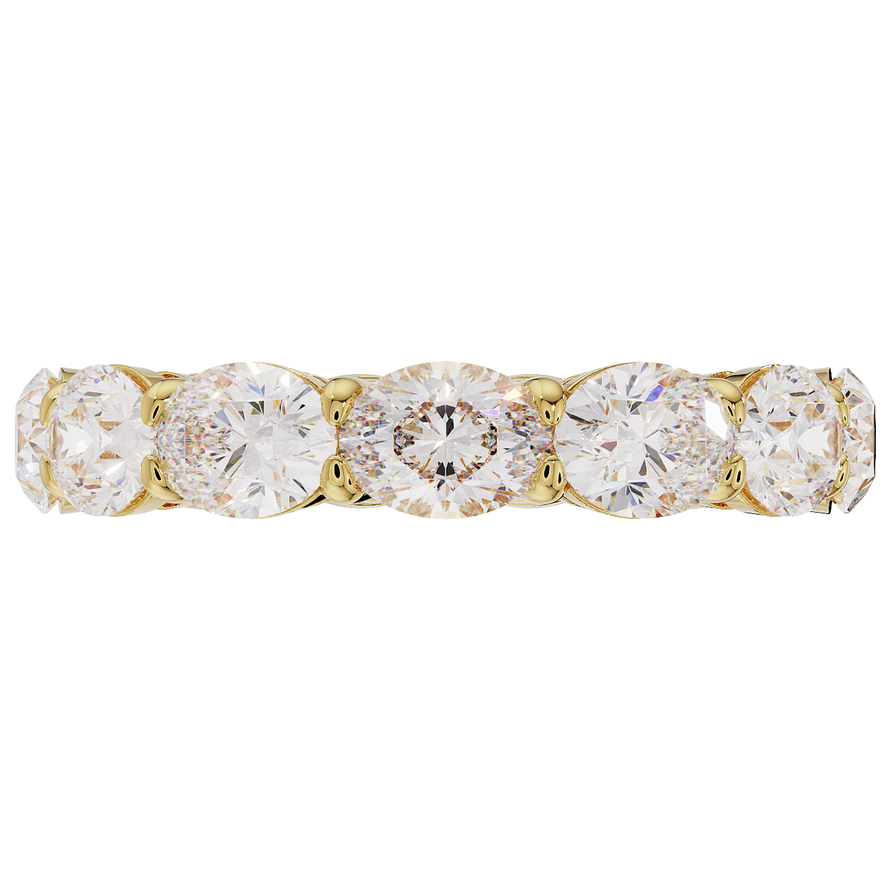 3.5mm Sideways Oval Band