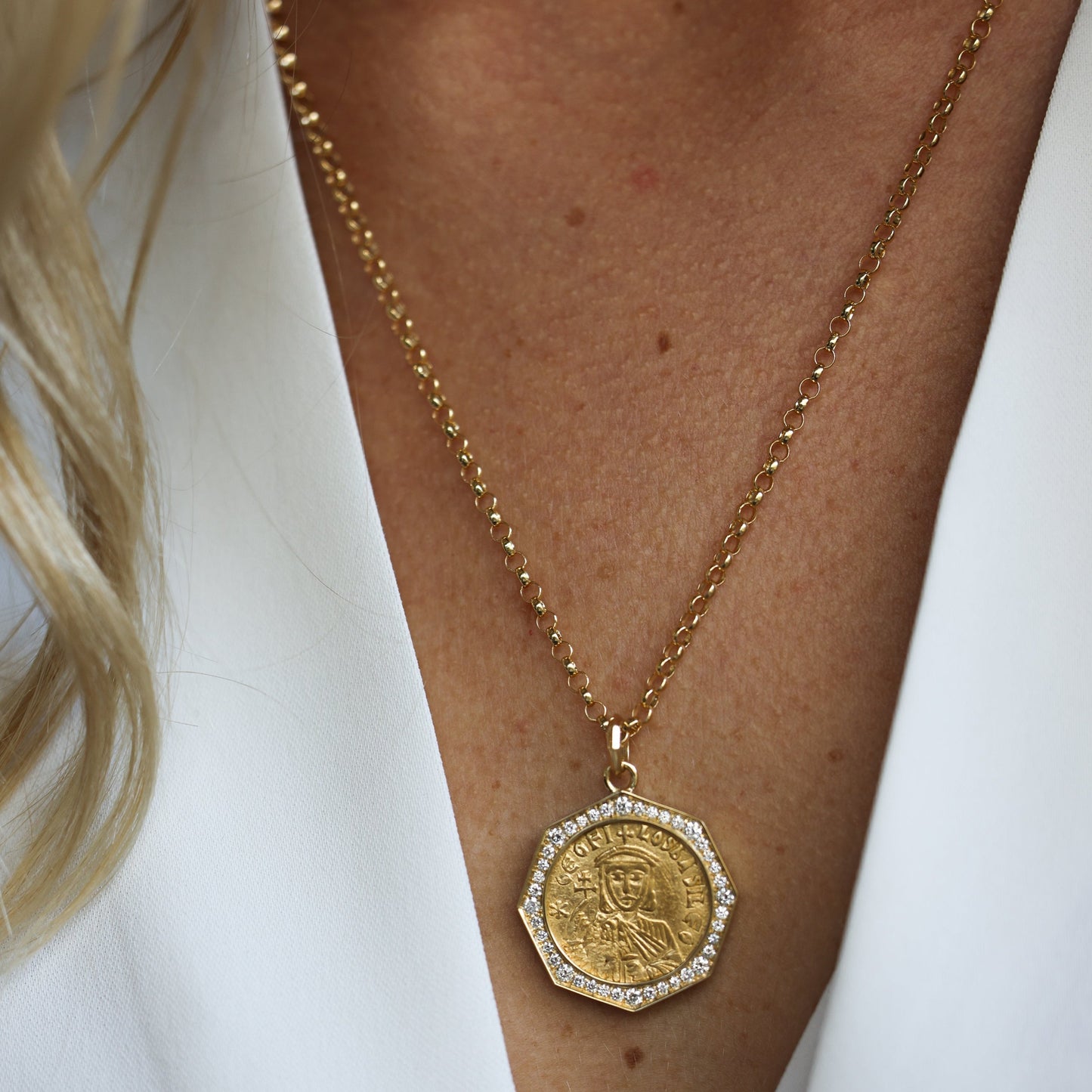 Ancient Coin Necklace