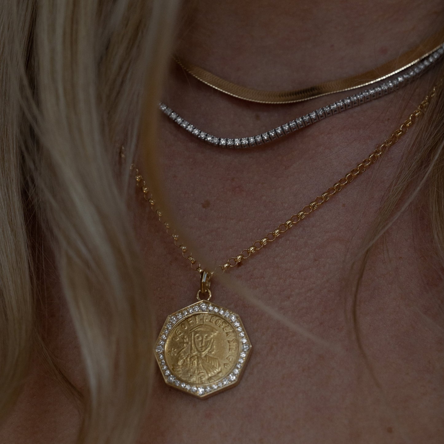 Ancient Coin Necklace