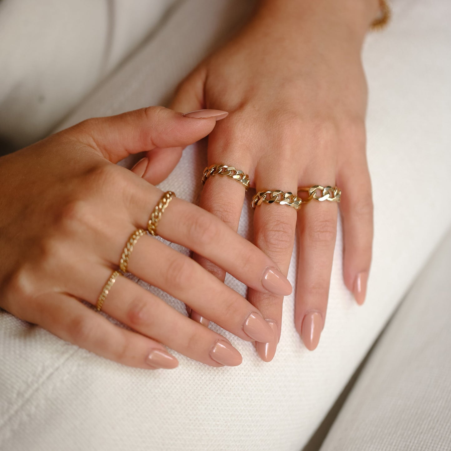 Cuban Chain Rings