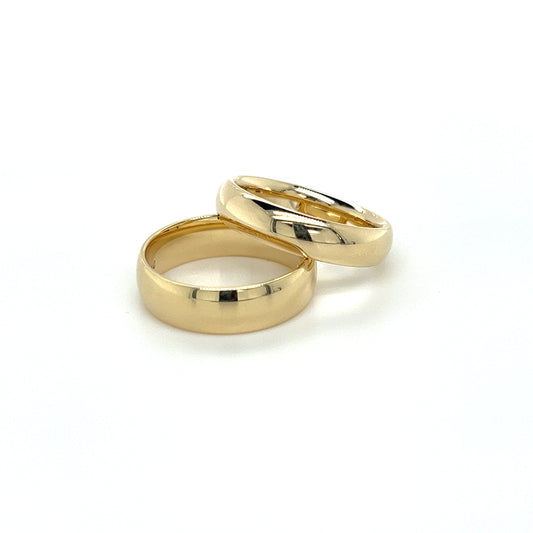 Men's Classic Comfort Fit Wedding Band