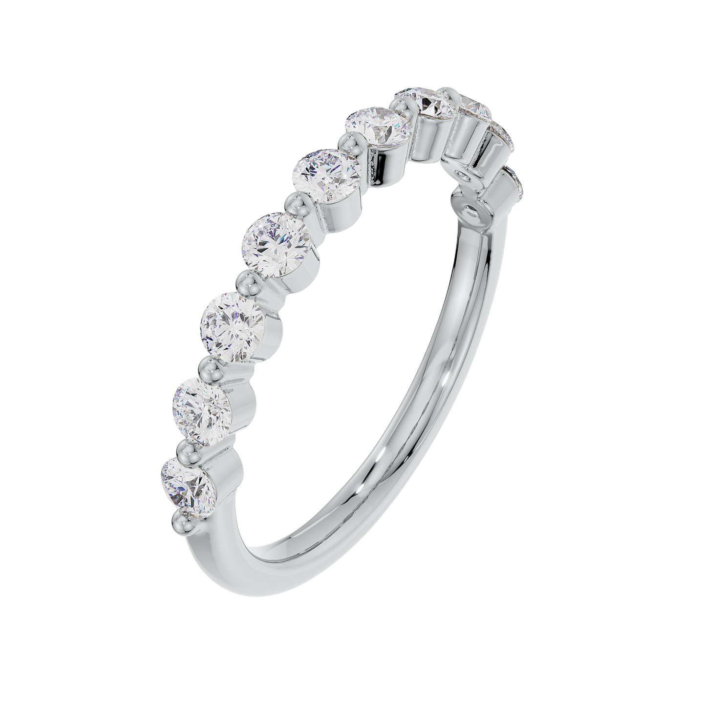 2.5mm Single Prong Round Band