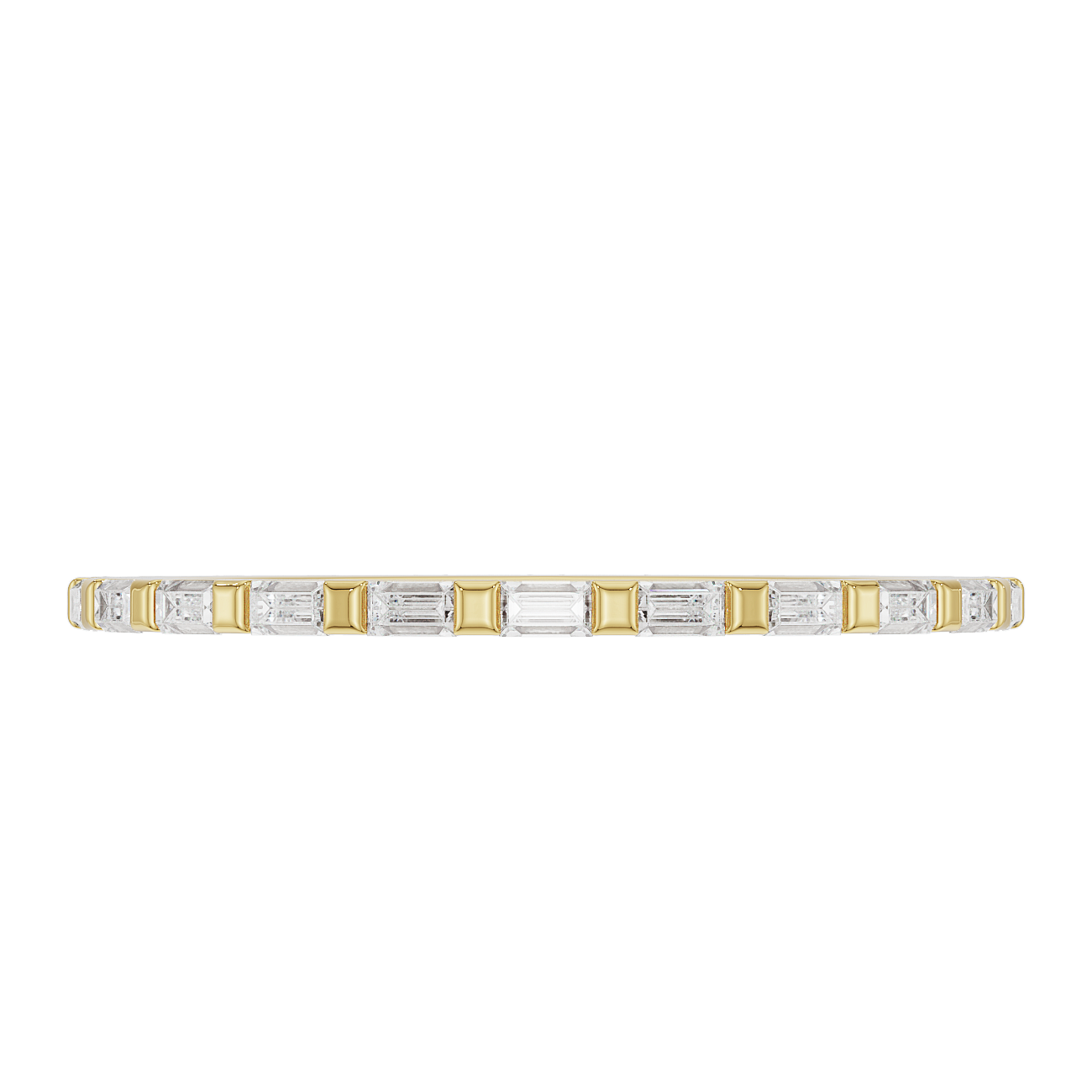 1mm Baguette Band