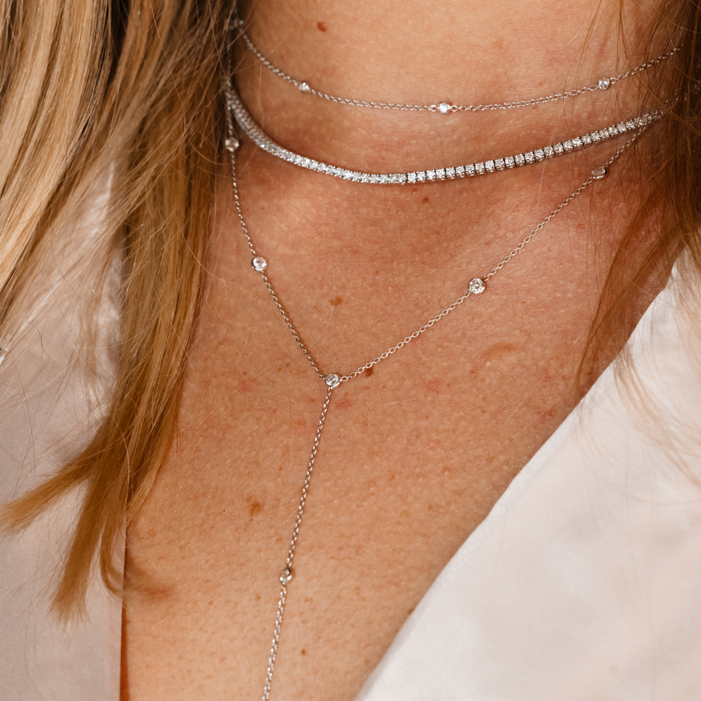 Adjustable Diamond Necklace