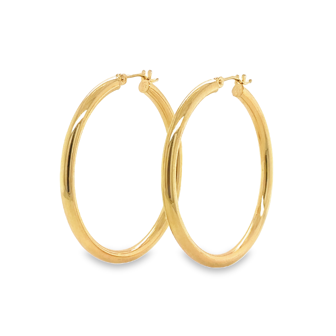 Classic Gold Hoops (5 Sizes)