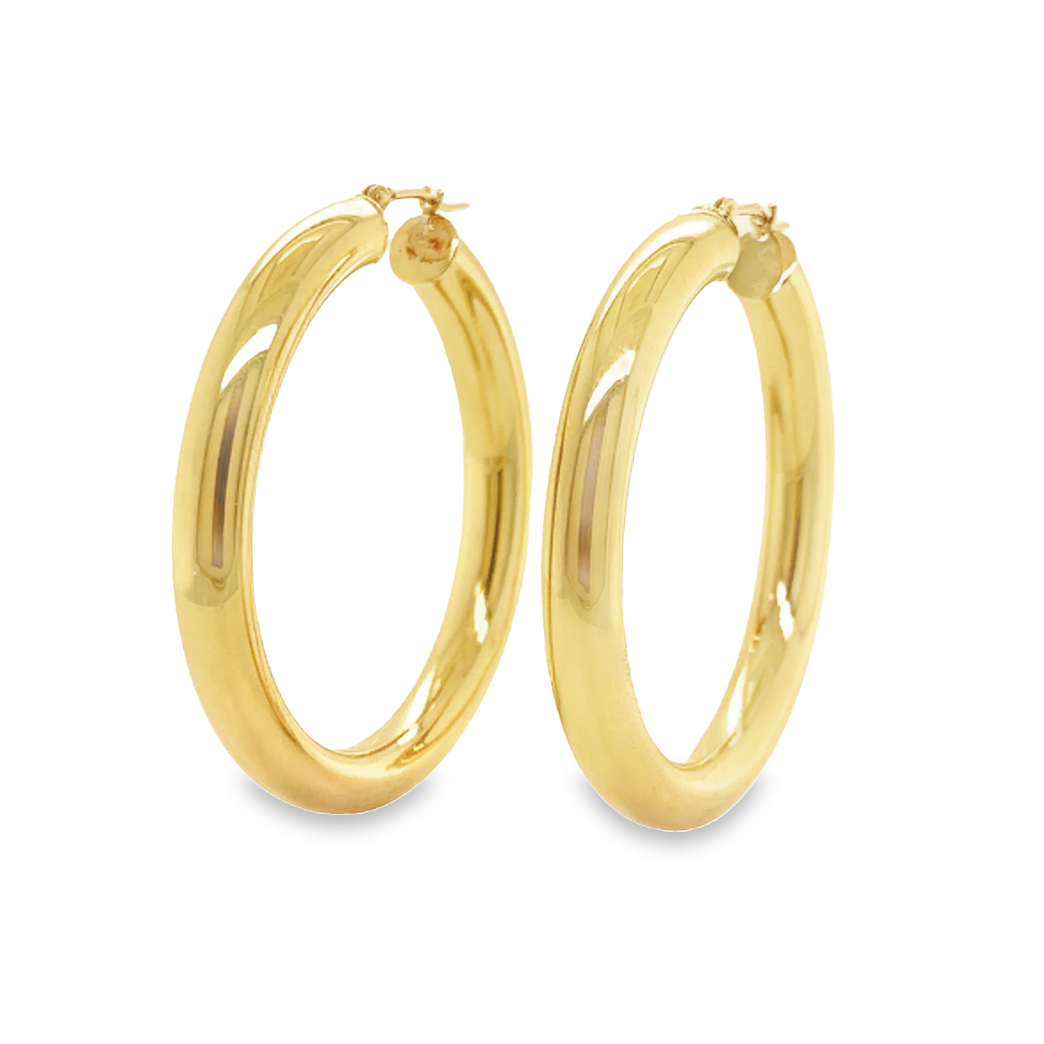 Chunky Gold Hoops (2 Sizes)