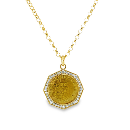 Ancient Coin Necklace