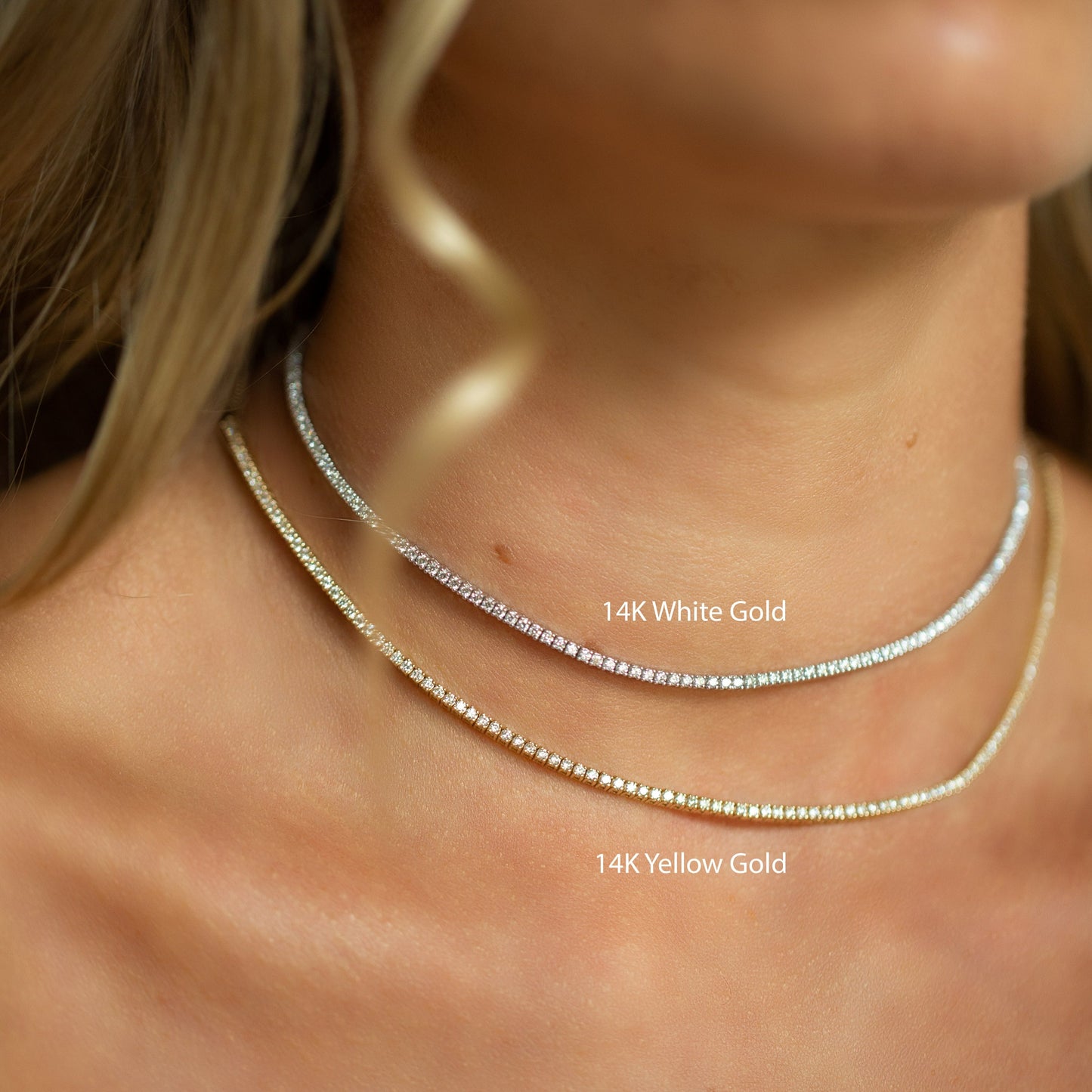Adjustable Diamond Necklace
