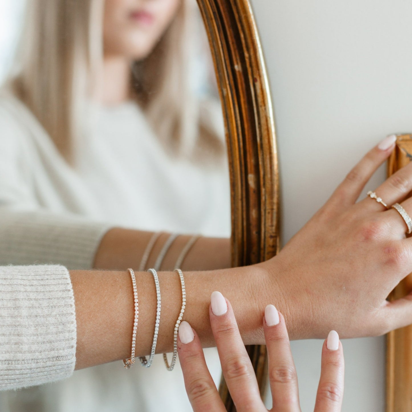 Classic Diamond Tennis Bracelets